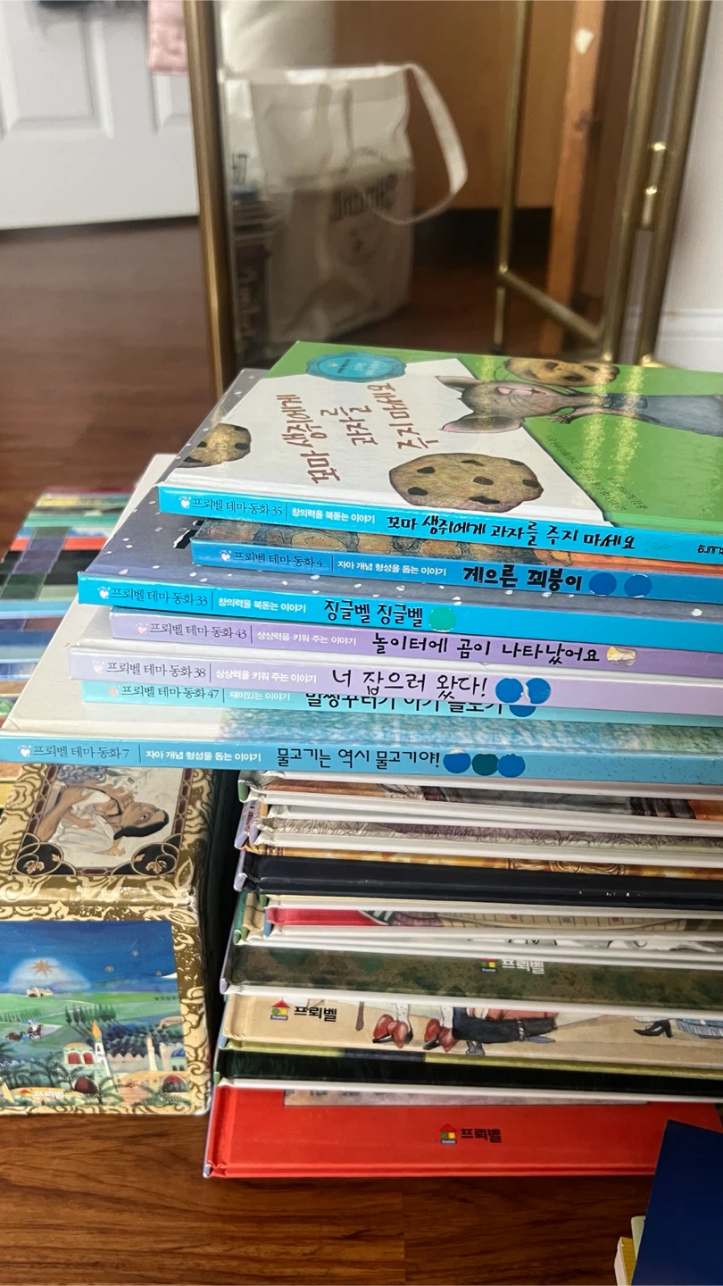 프뢰벨 세계전례동화 65권 + cd korean books - photo 3