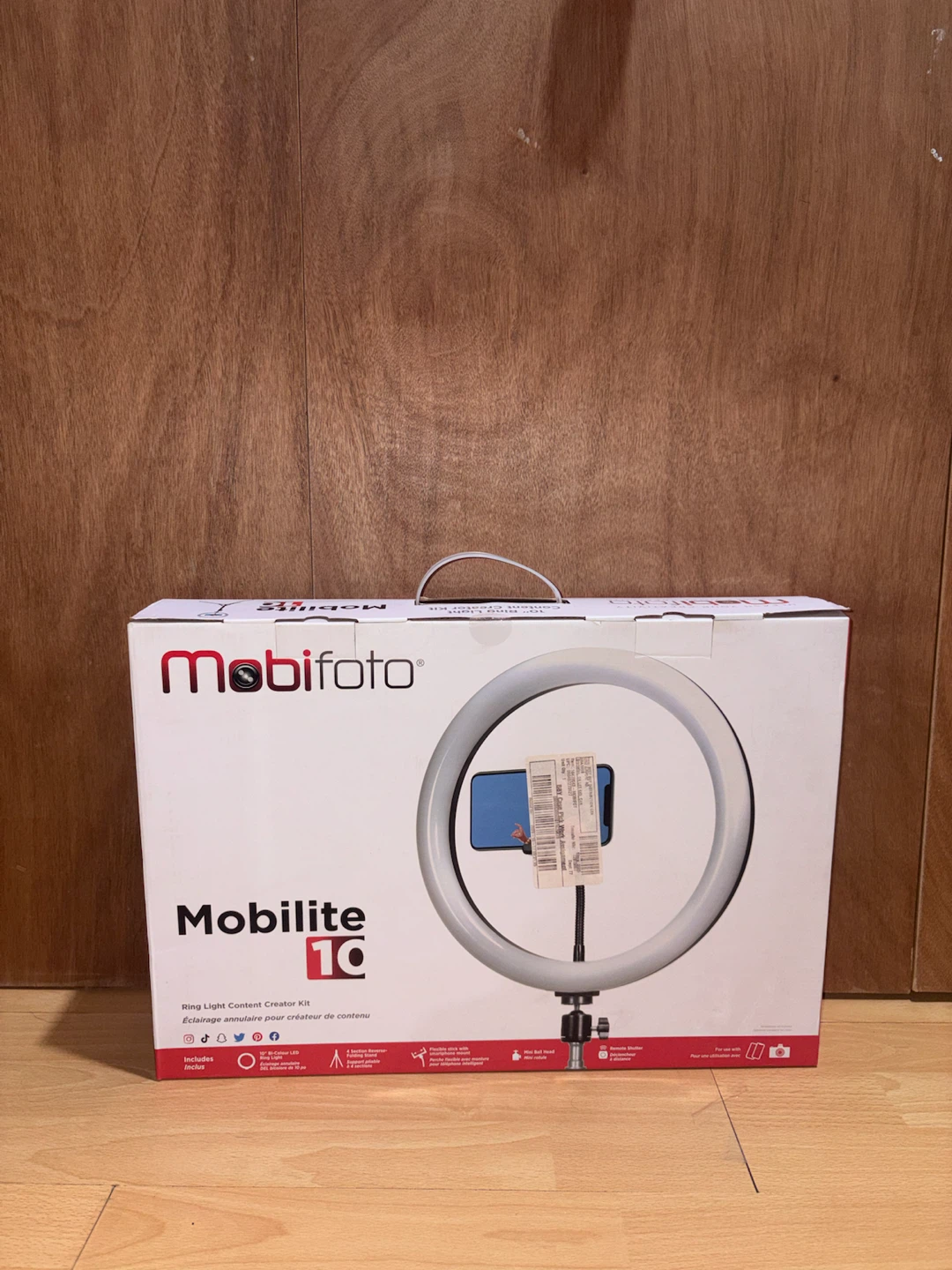 MobiFoto Mobilite 10" Ring Light Content Creator Kit - photo 3