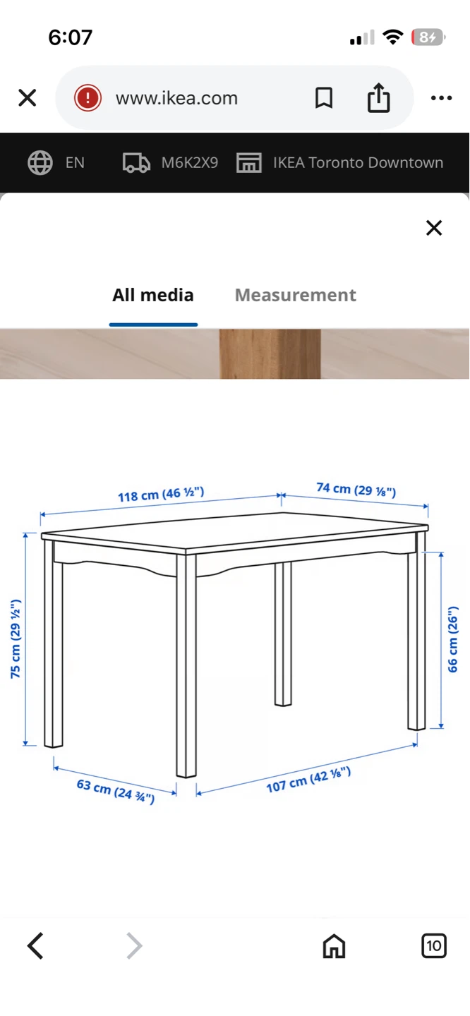 IKEA HÄGERNÄS Table and 4 Chairs - photo 4
