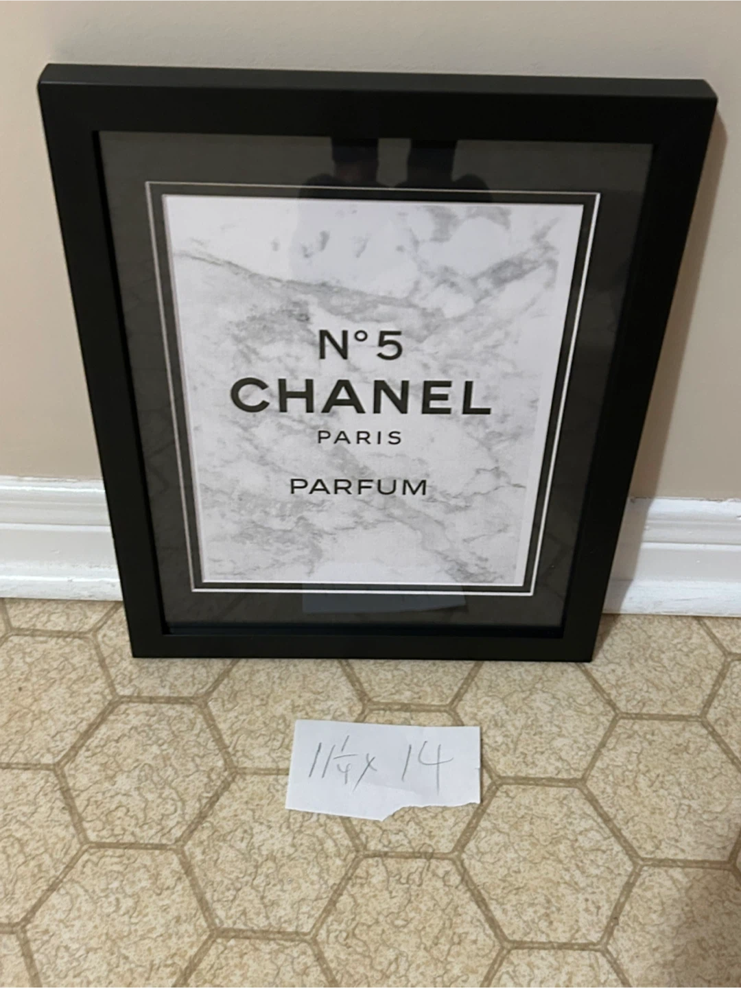 Chanel No 5 Paris Parfum Framed Wall Art
