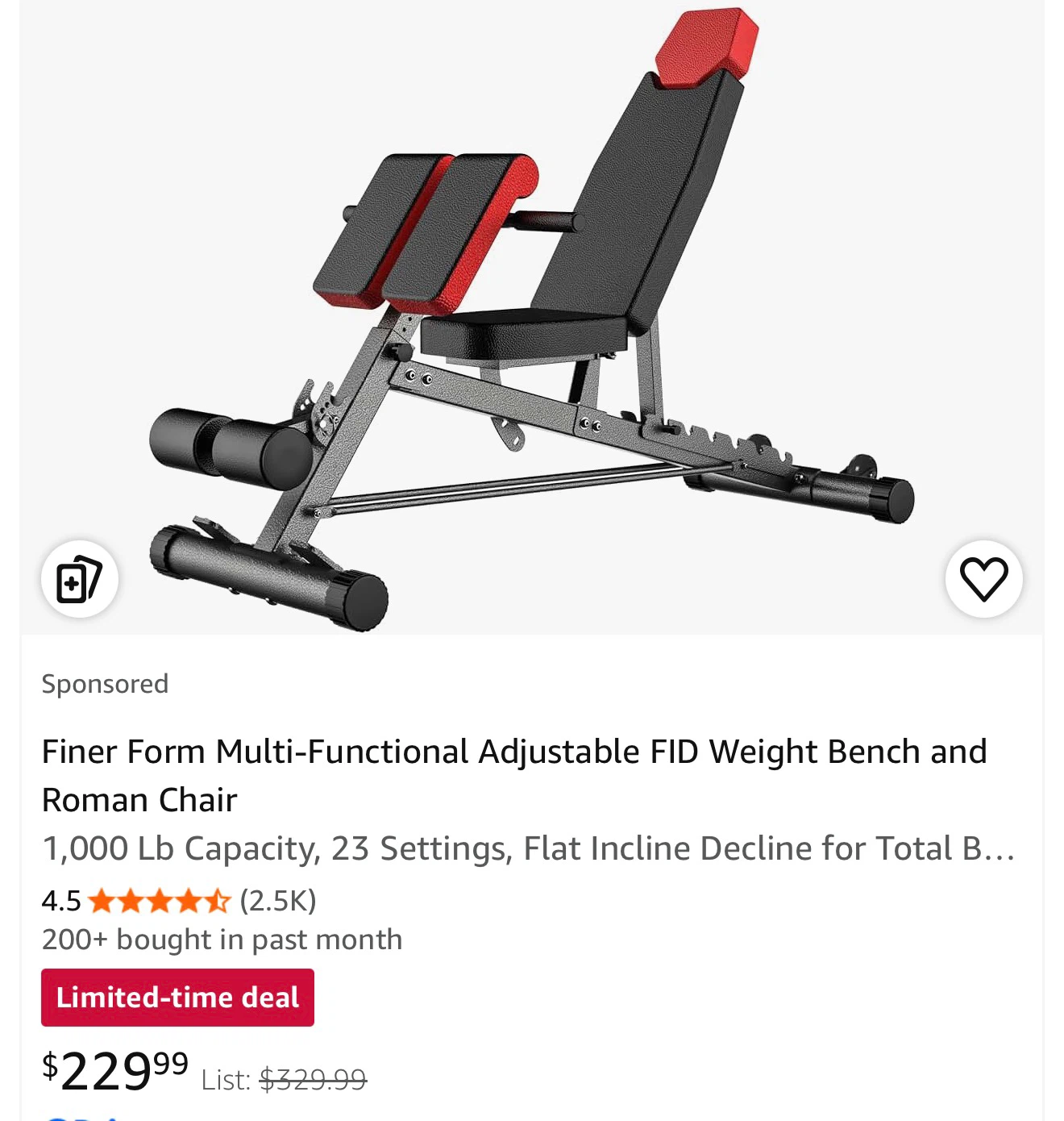 Multi-Functional Adjustable Weight Bench - photo 5
