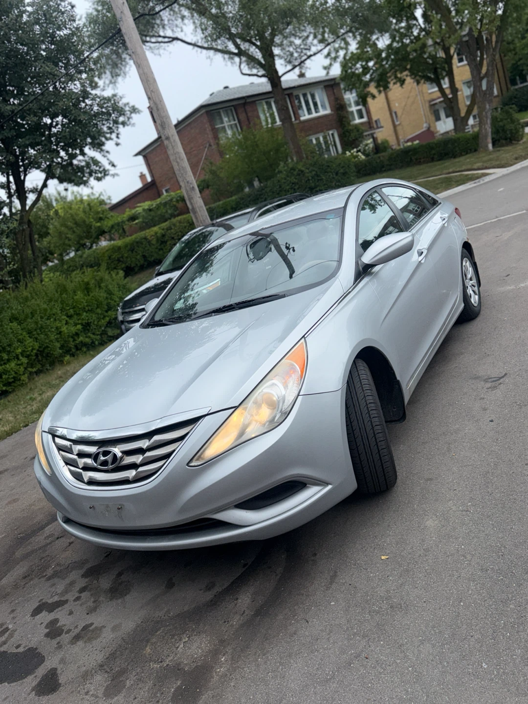 Silver 2012 Hyundai Sonata