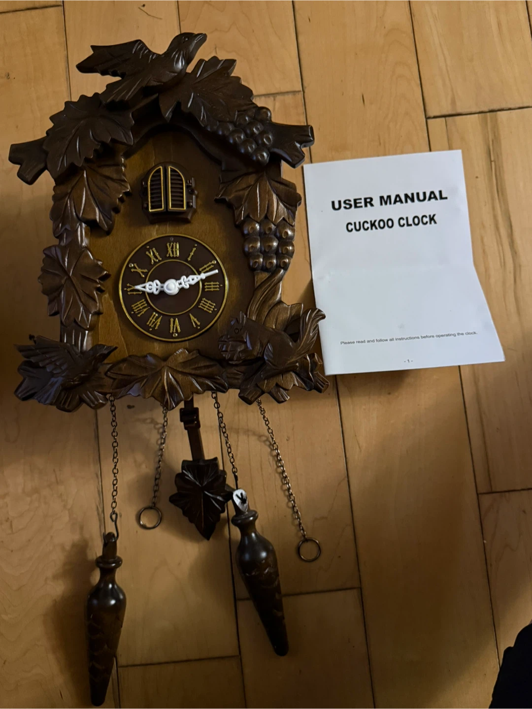 Kendal Cuckoo Clock with User Manual - photo 2