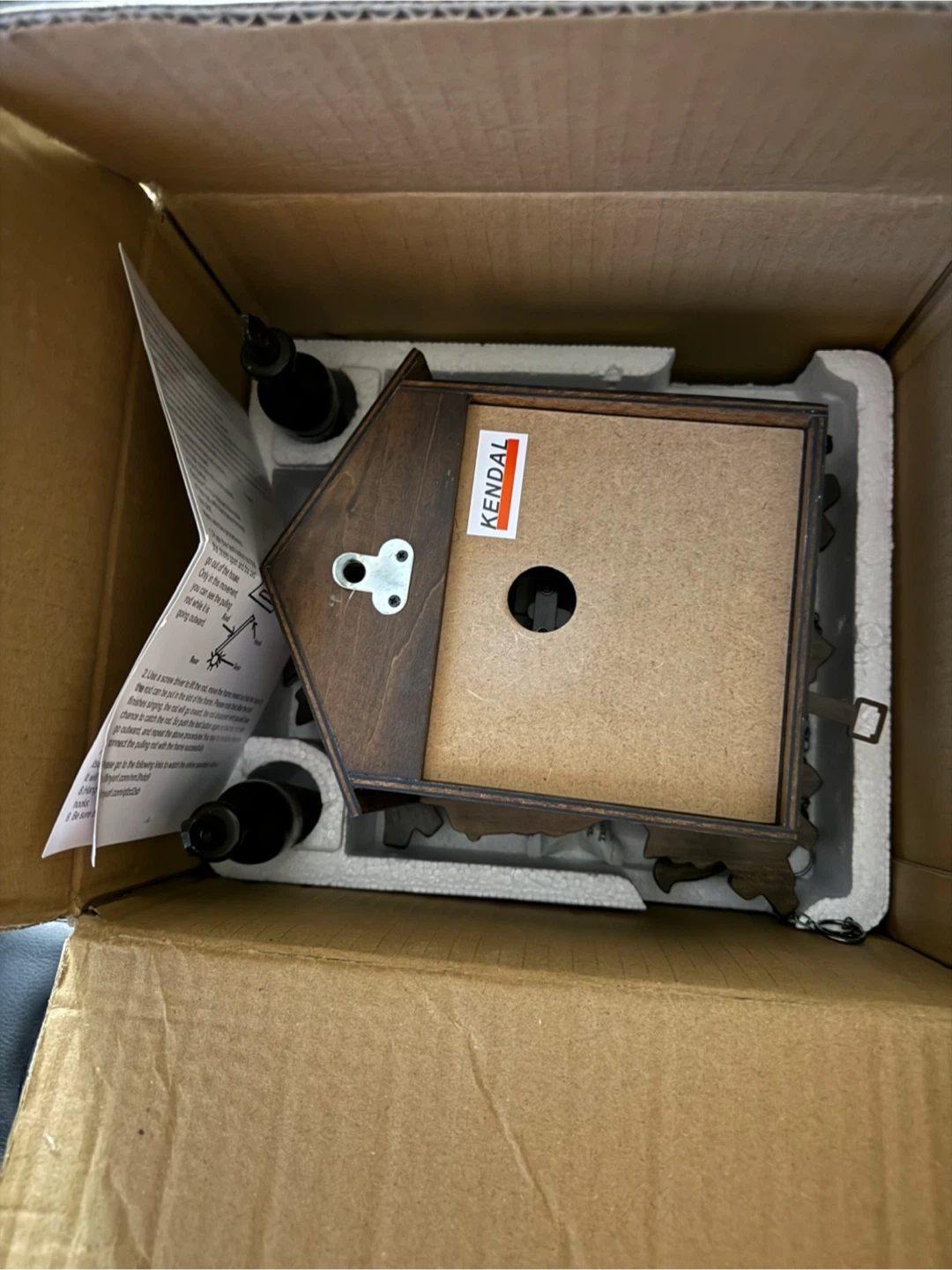 Kendal Cuckoo Clock with User Manual - photo 5