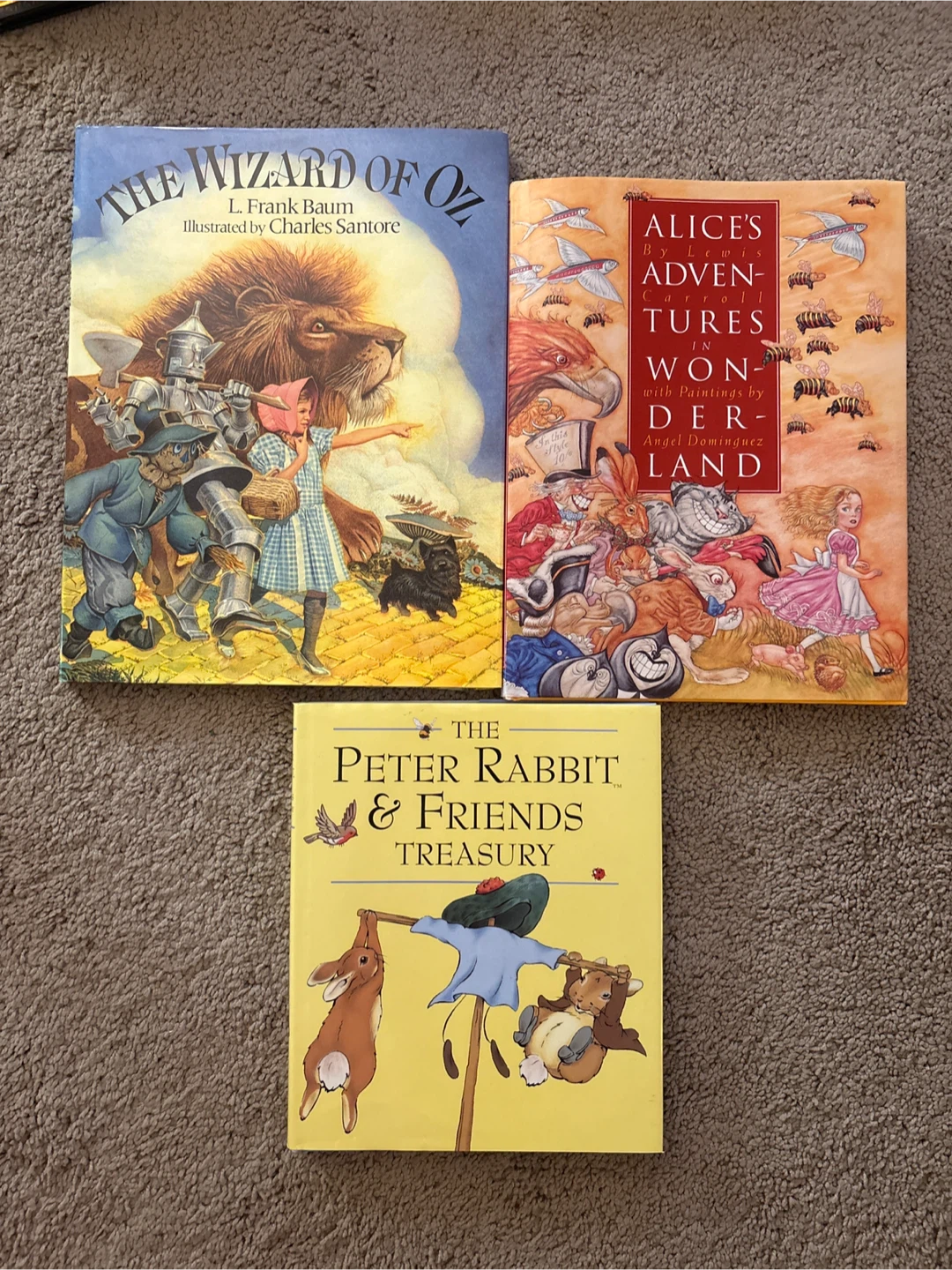 Classic children's storybook set of 3
