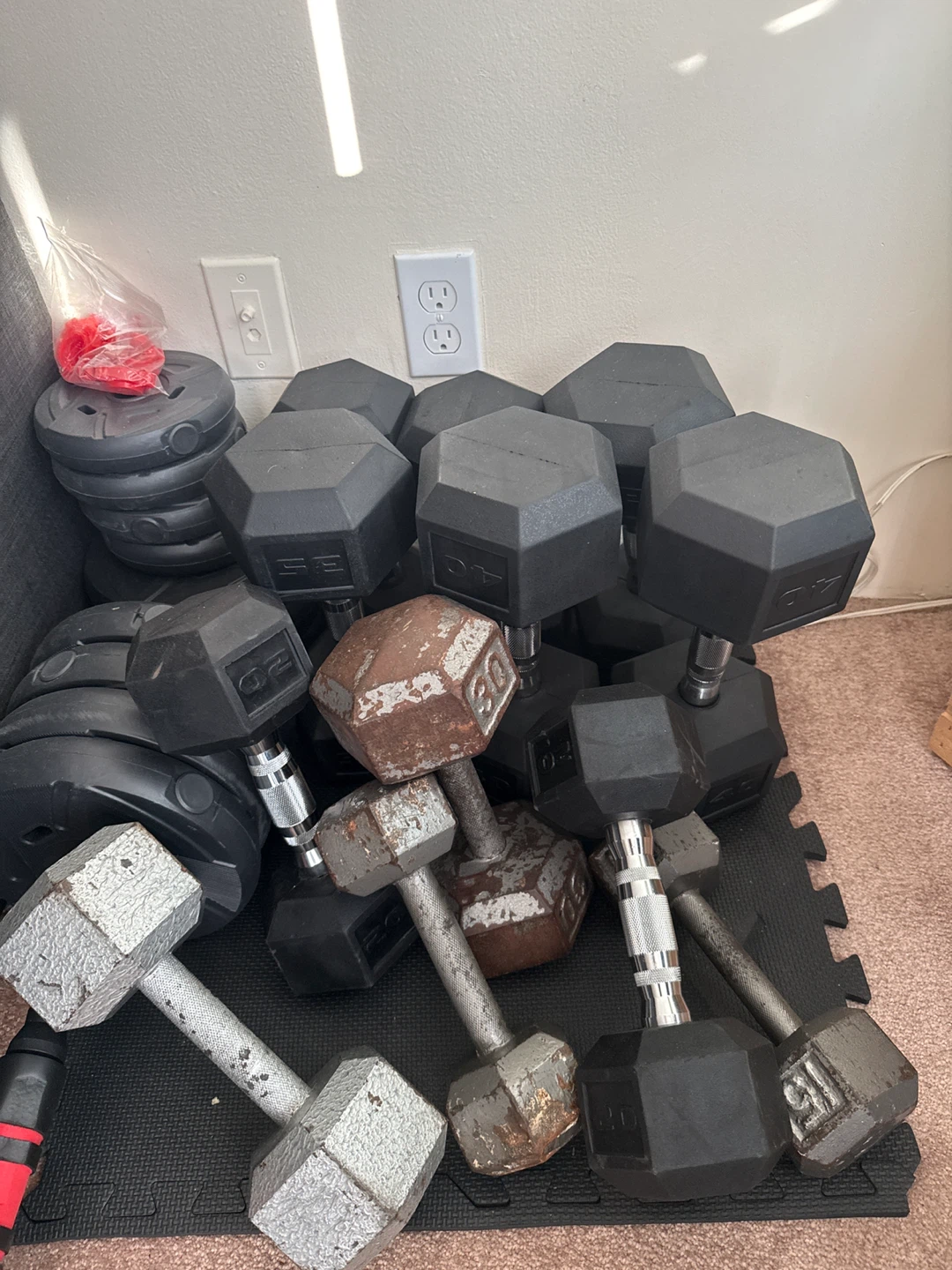 Set of Dumbbells