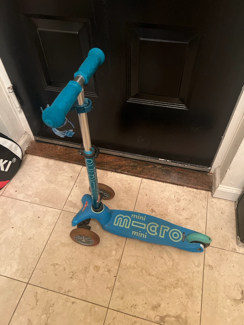 Blue Micro Mini 3-Wheeled Kick Scooter