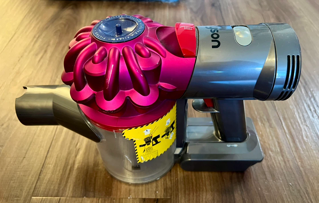 Dyson Cordless Vacuum Cleaner Handheld Unit and battery upgrade