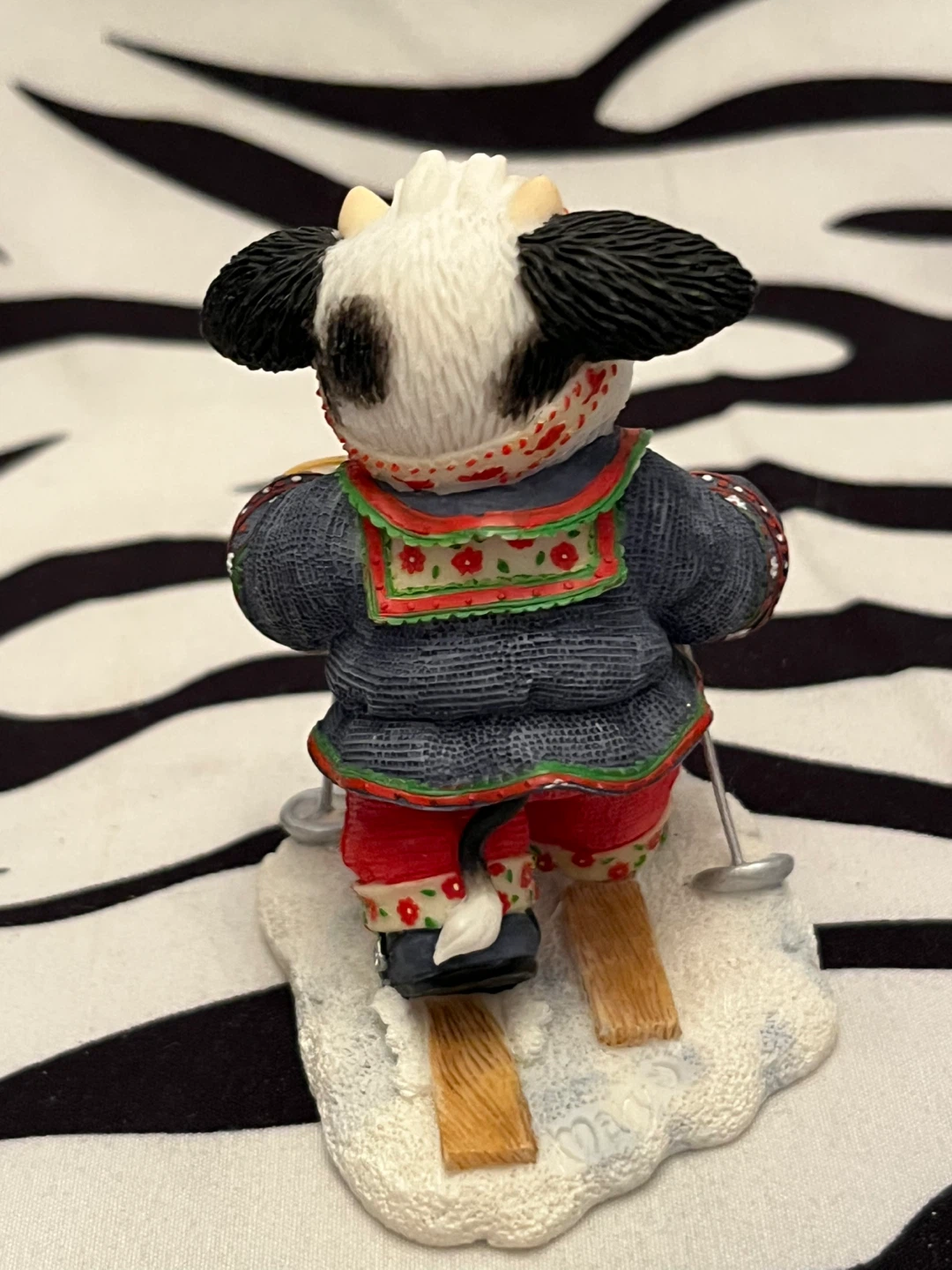 🐮 Mary's Moo Moos "I'd Cross Any Country to Get to Moo" figurine - photo 3