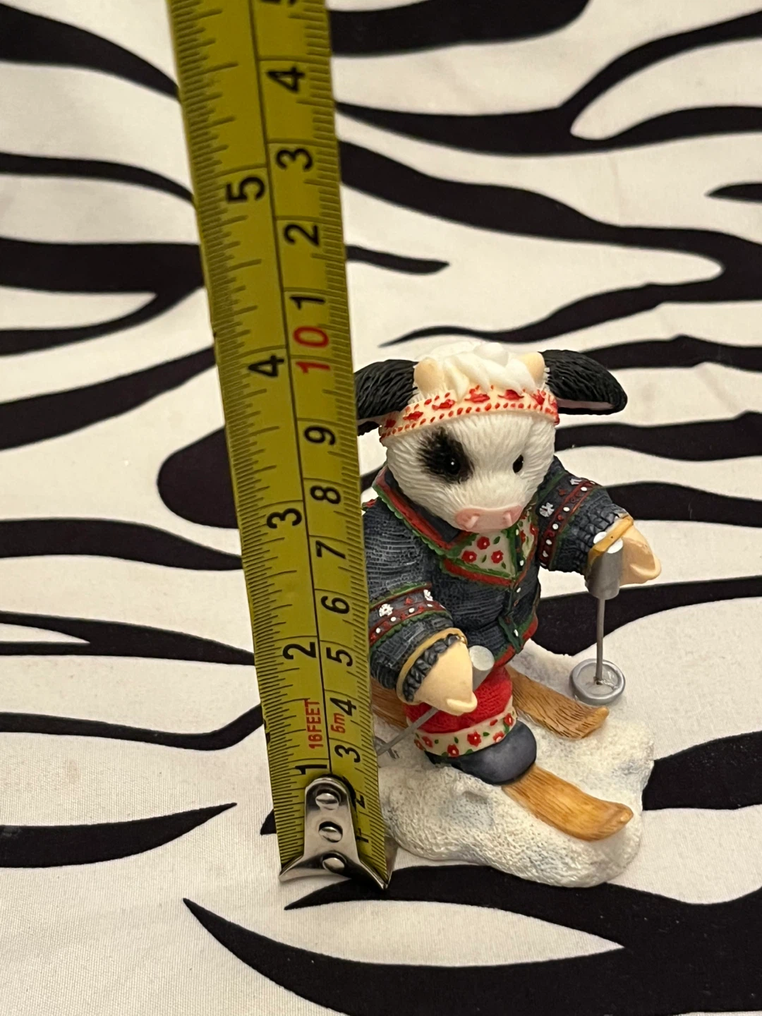 🐮 Mary's Moo Moos "I'd Cross Any Country to Get to Moo" figurine - photo 5