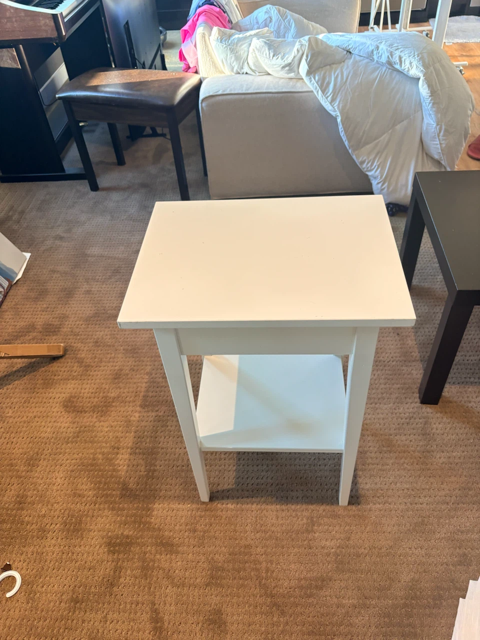 IKEA Hemnes Bedside Table White - photo 3