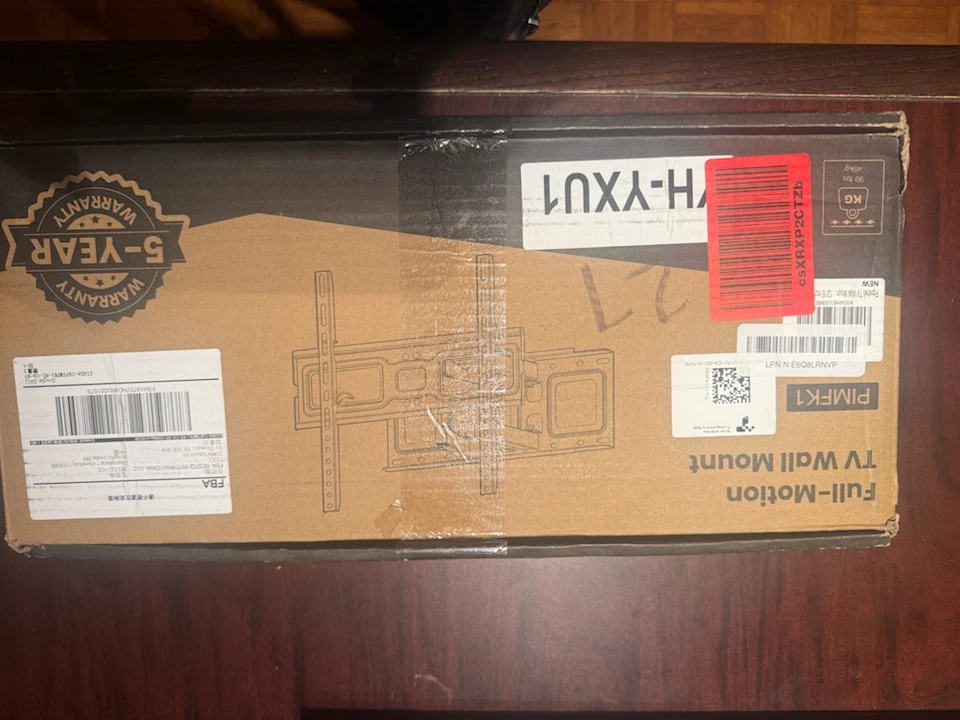 Pipishell Full Motion TV Wall Mount - photo 4