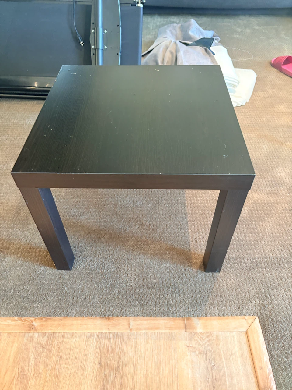 IKEA LACK side table black brown