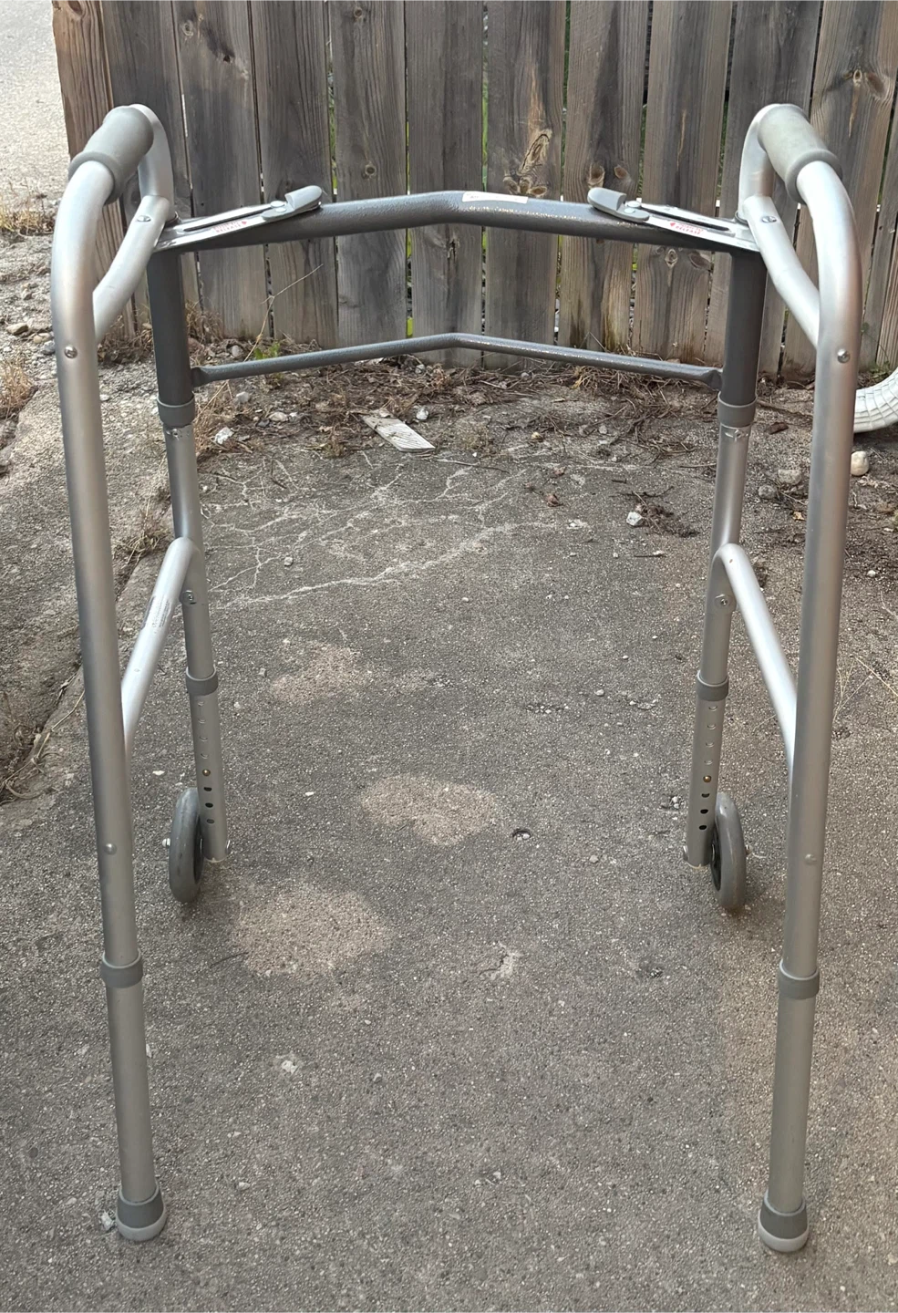 Folding Walker with Wheels - photo 2