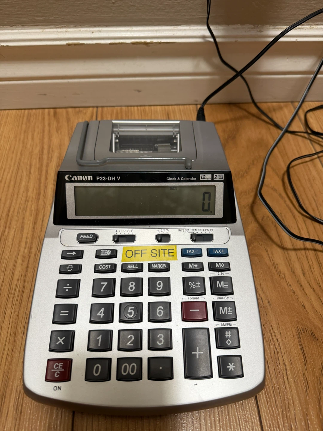 Canon P23-DH V Clock & Calendar Printing Calculator