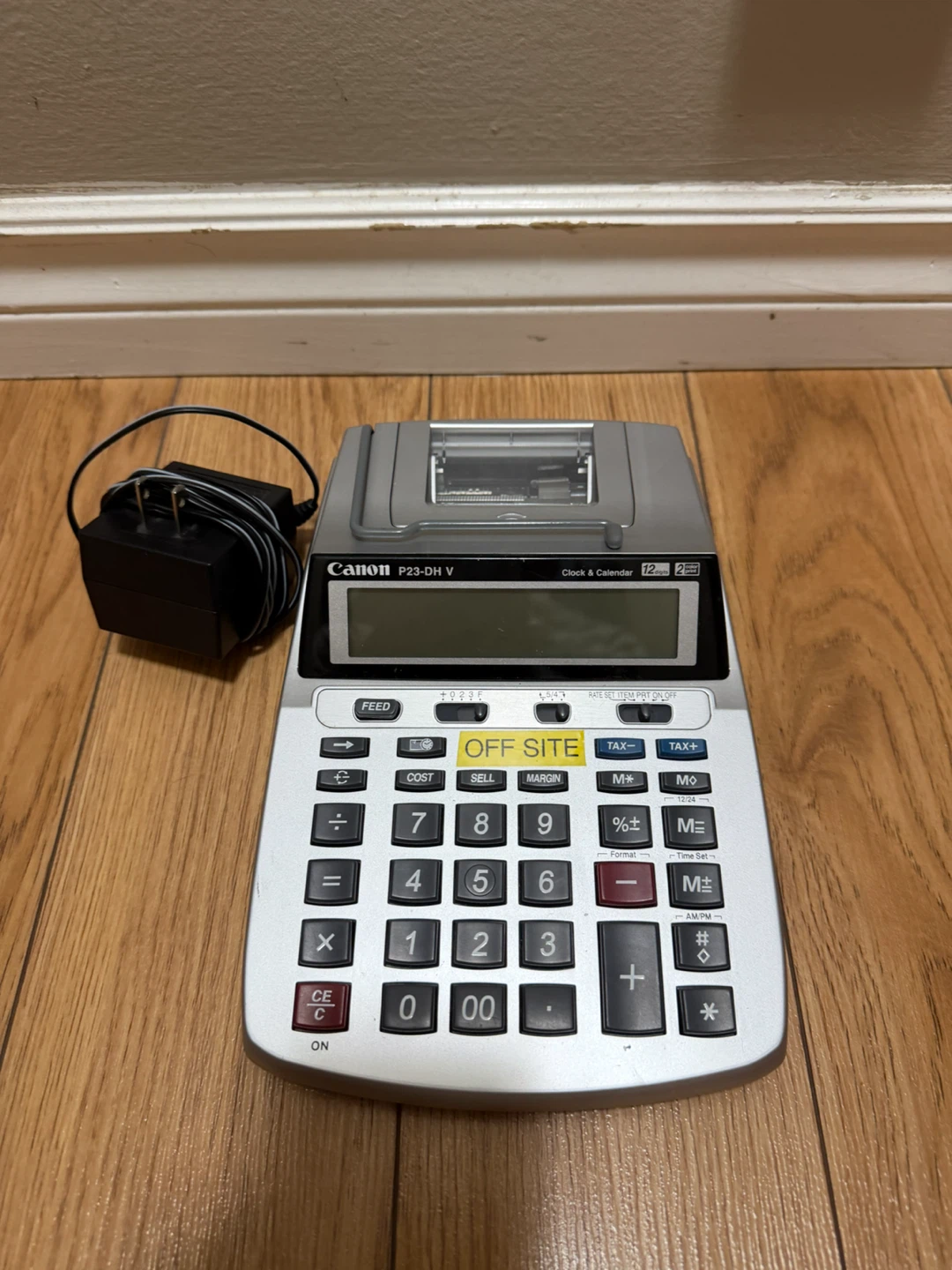 Canon P23-DH V Clock & Calendar Printing Calculator - photo 4