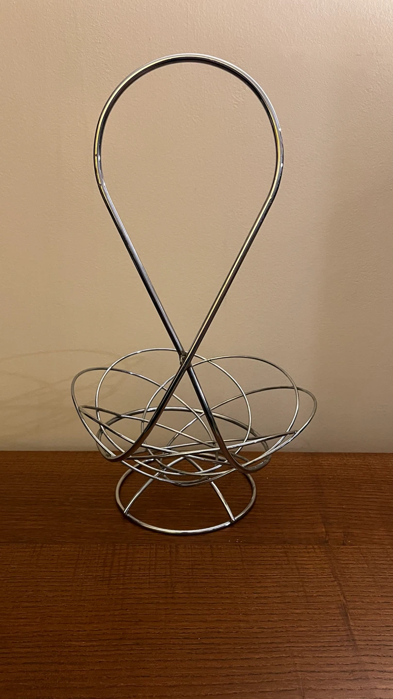 Stainless Steel Decorative Fruit Basket - photo 3