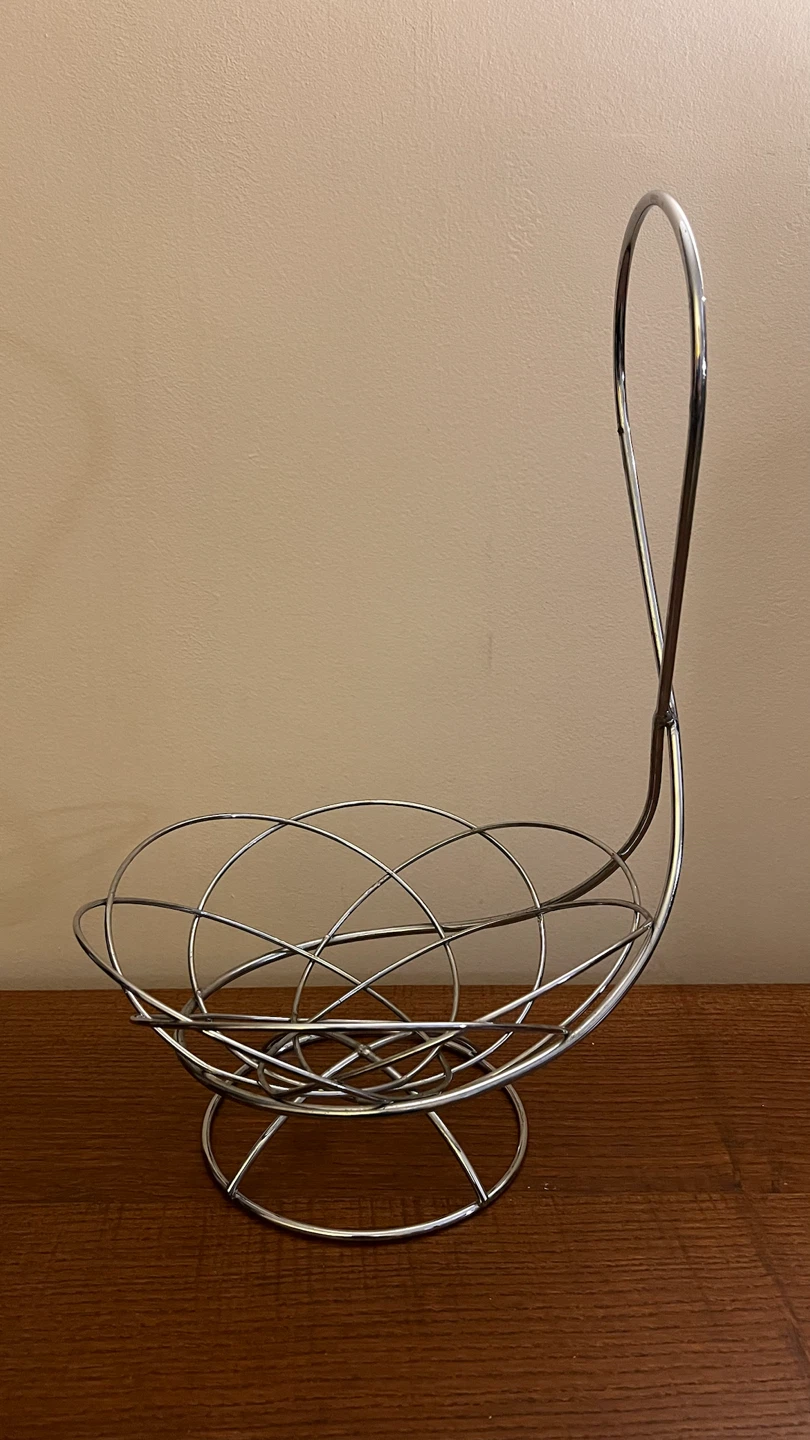 Stainless Steel Decorative Fruit Basket - photo 4