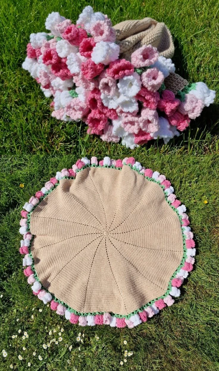 🌹🧸Rose Bouquet Blankets🧸🌹 - photo 3