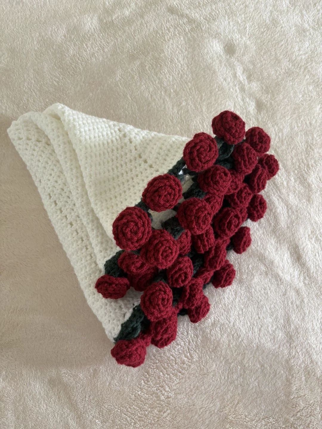 🌹🧸Rose Bouquet Blankets🧸🌹 - photo 4