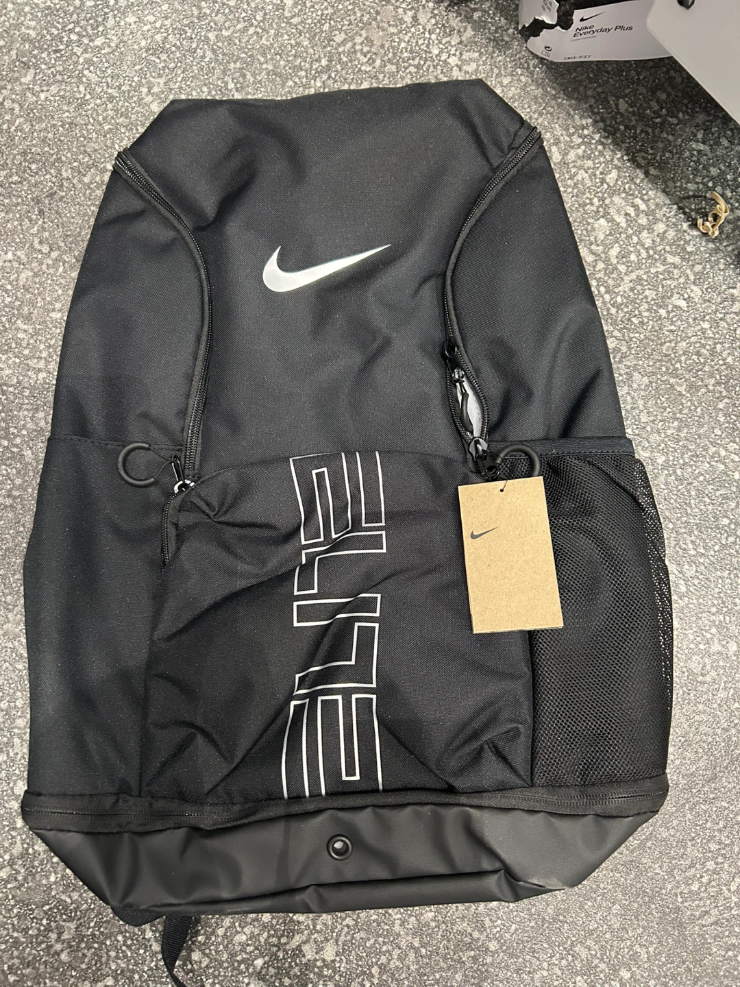 Black Nike Hoops Elite Backpack