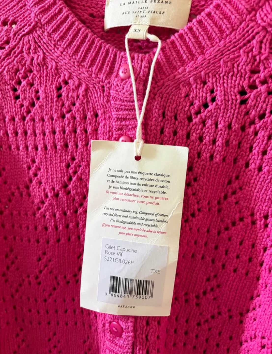 NWT Sezane Capucine Cardigan - photo 4