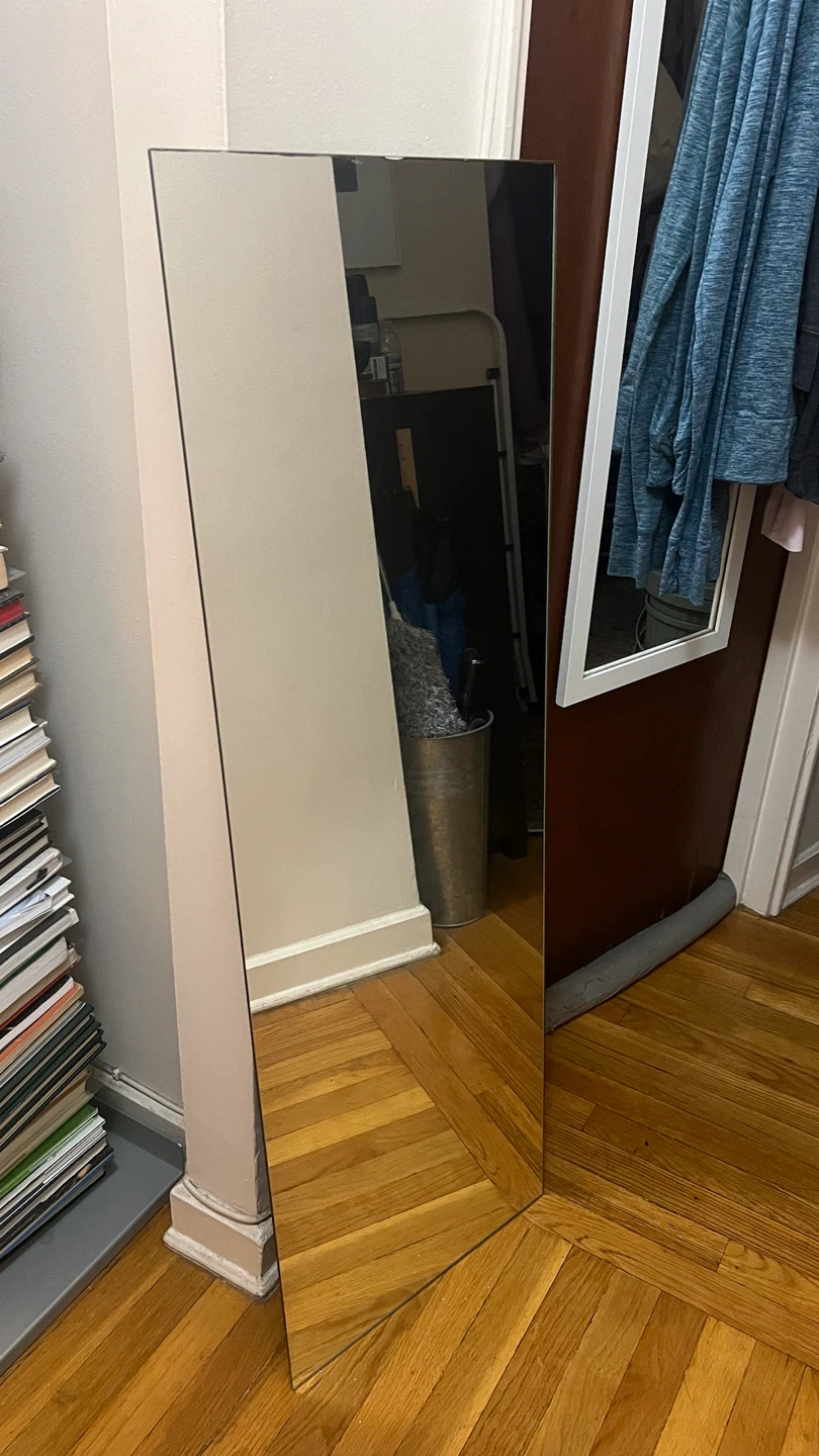 IKEA MINDE Full Length Mirror - 47.5” H x 15.75” W