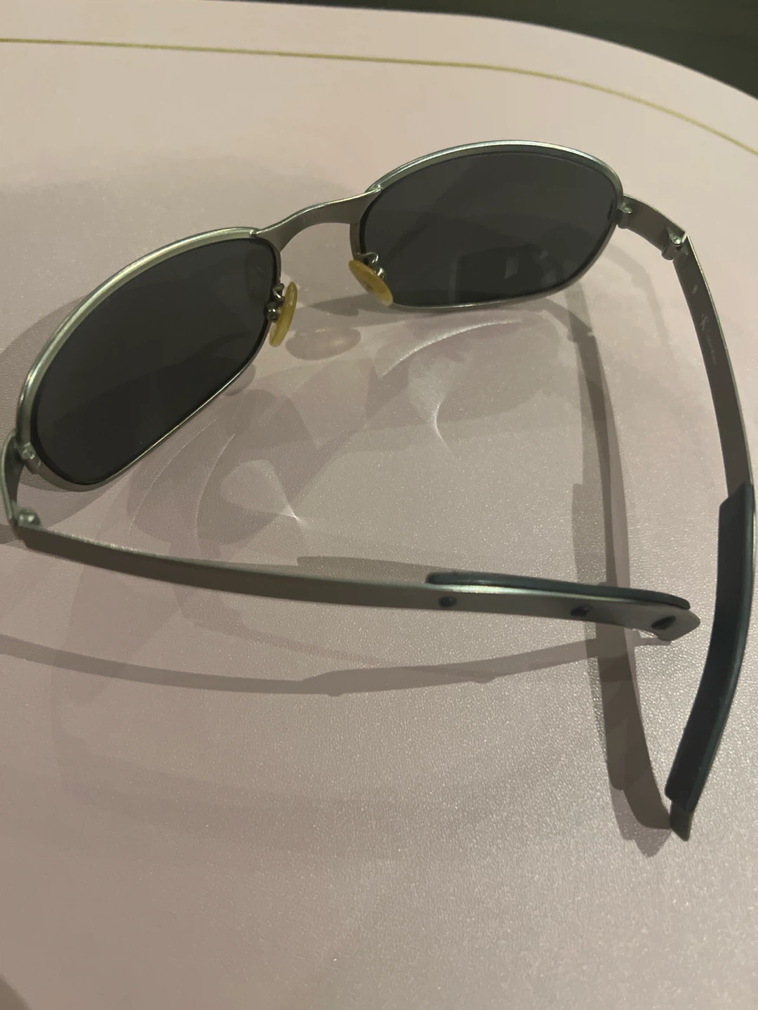 Calvin klein Silver Frame Sunglasses Made in Italy - photo 2