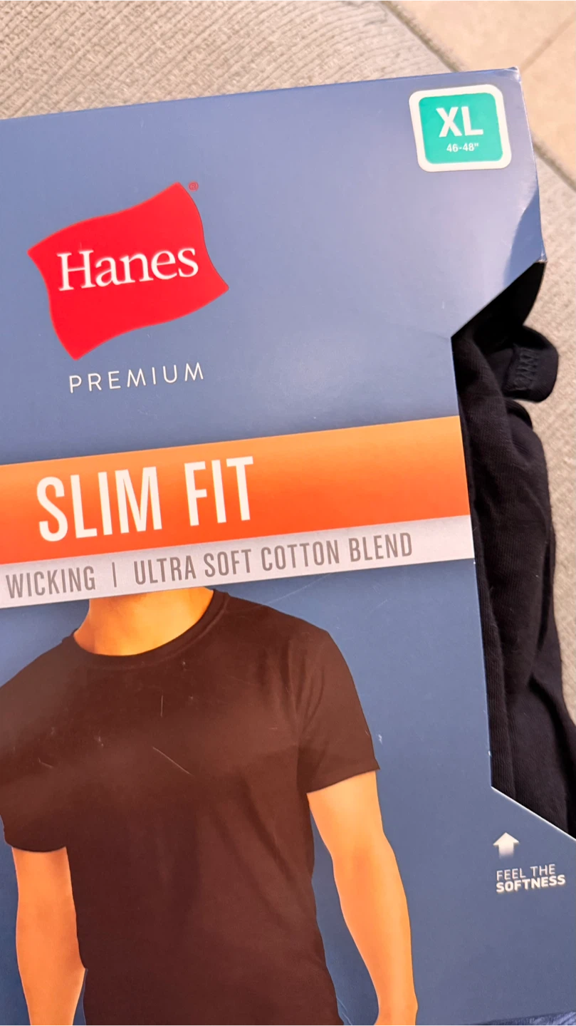 Hanes Black T-Shirt (3pcs) - photo 2
