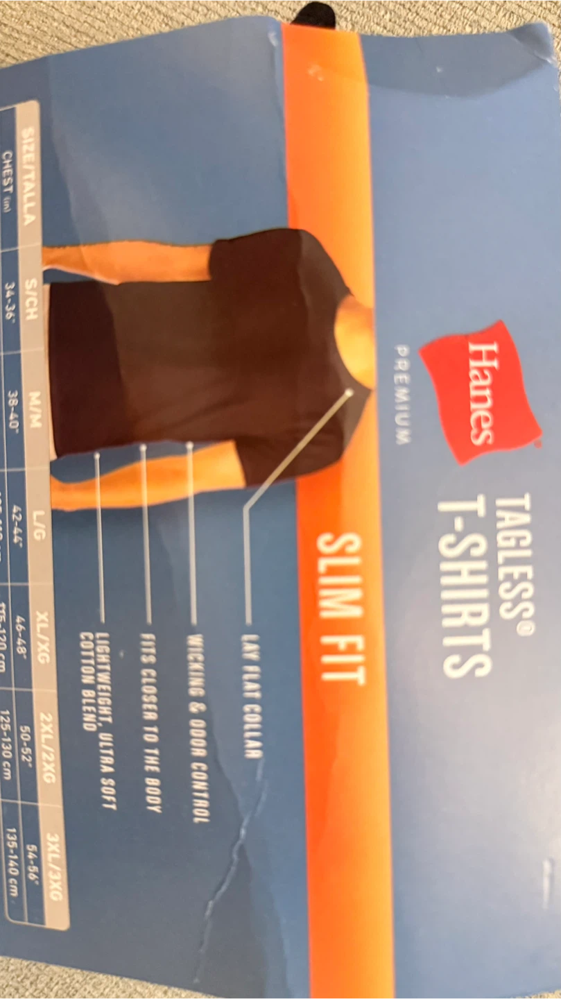 Hanes Black T-Shirt (3pcs) - photo 3