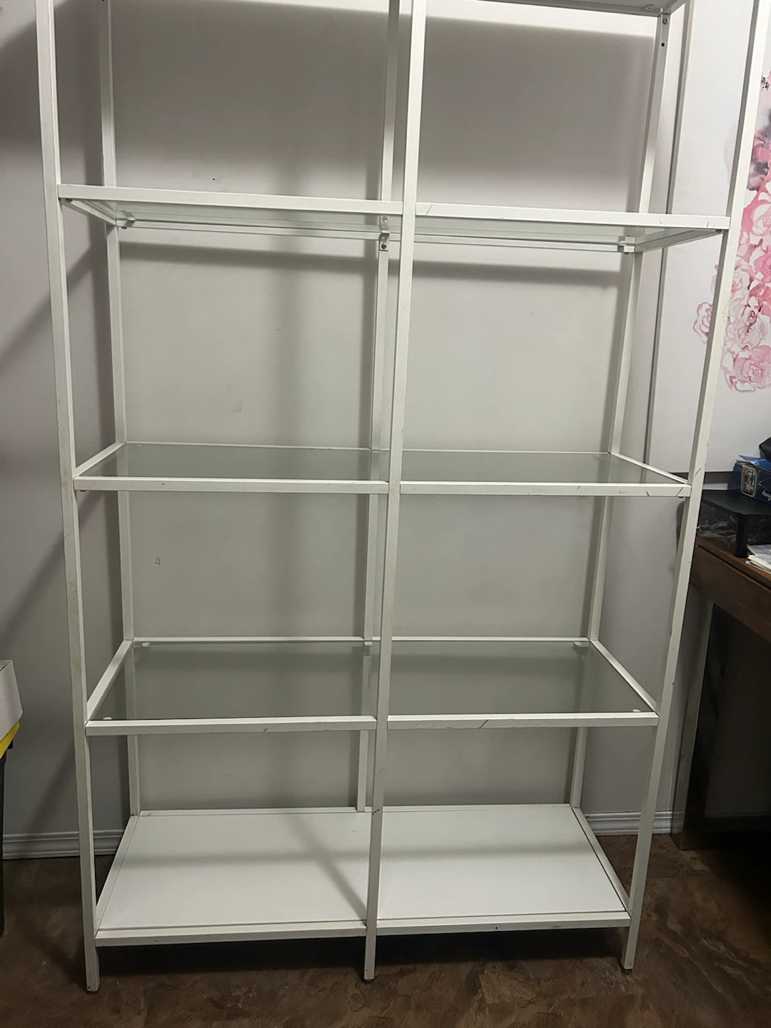 IKEAs Glass Display / Storage Shelving Unit – $80 OBO - photo 2