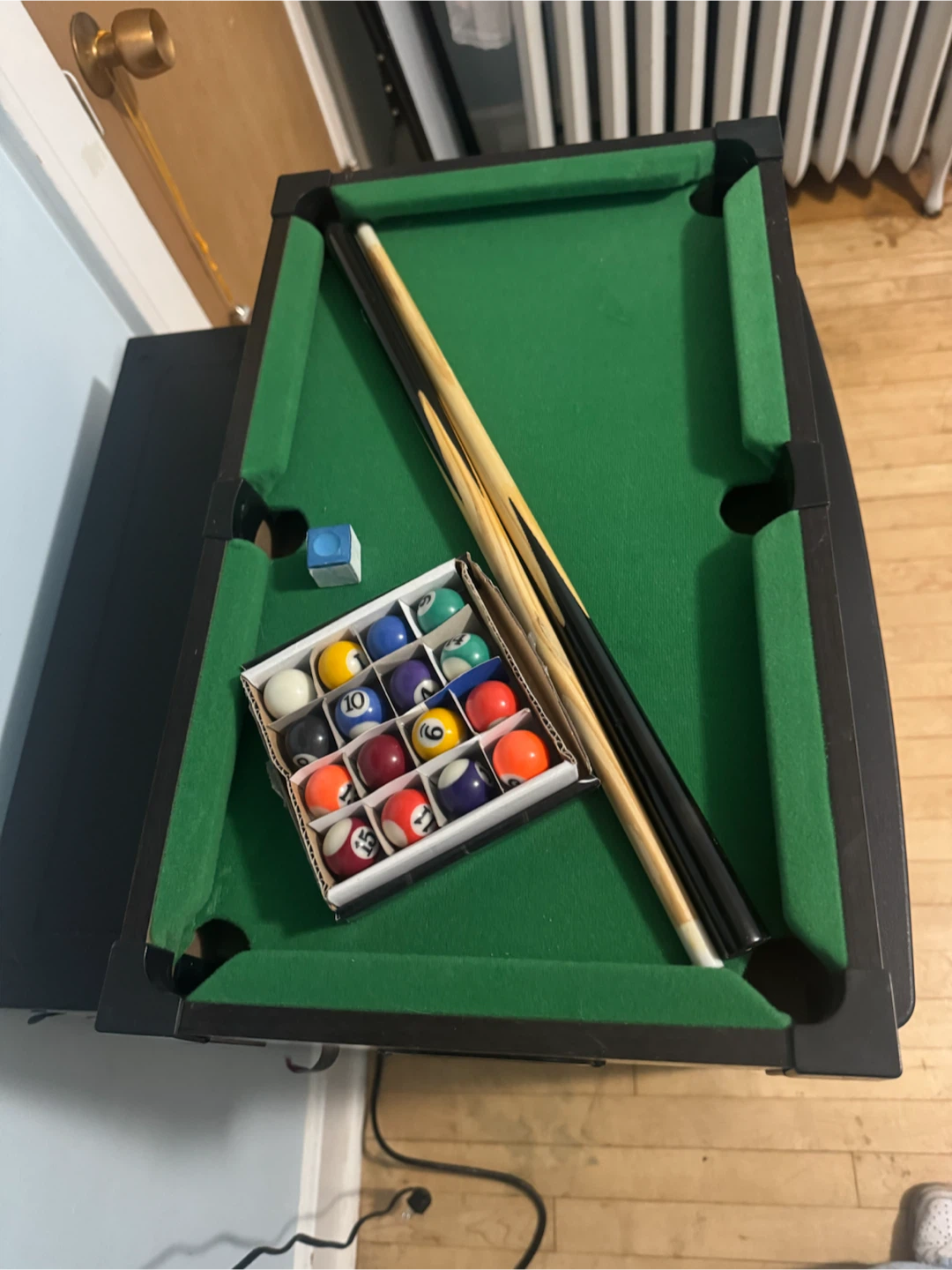 Mini Tabletop Pool Table Set
