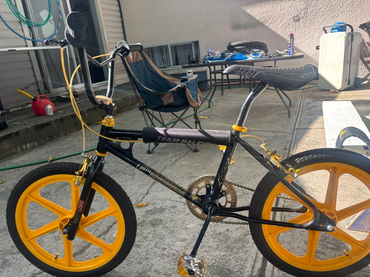 Vintage Team Raleigh Ultra Burner BMX Bike