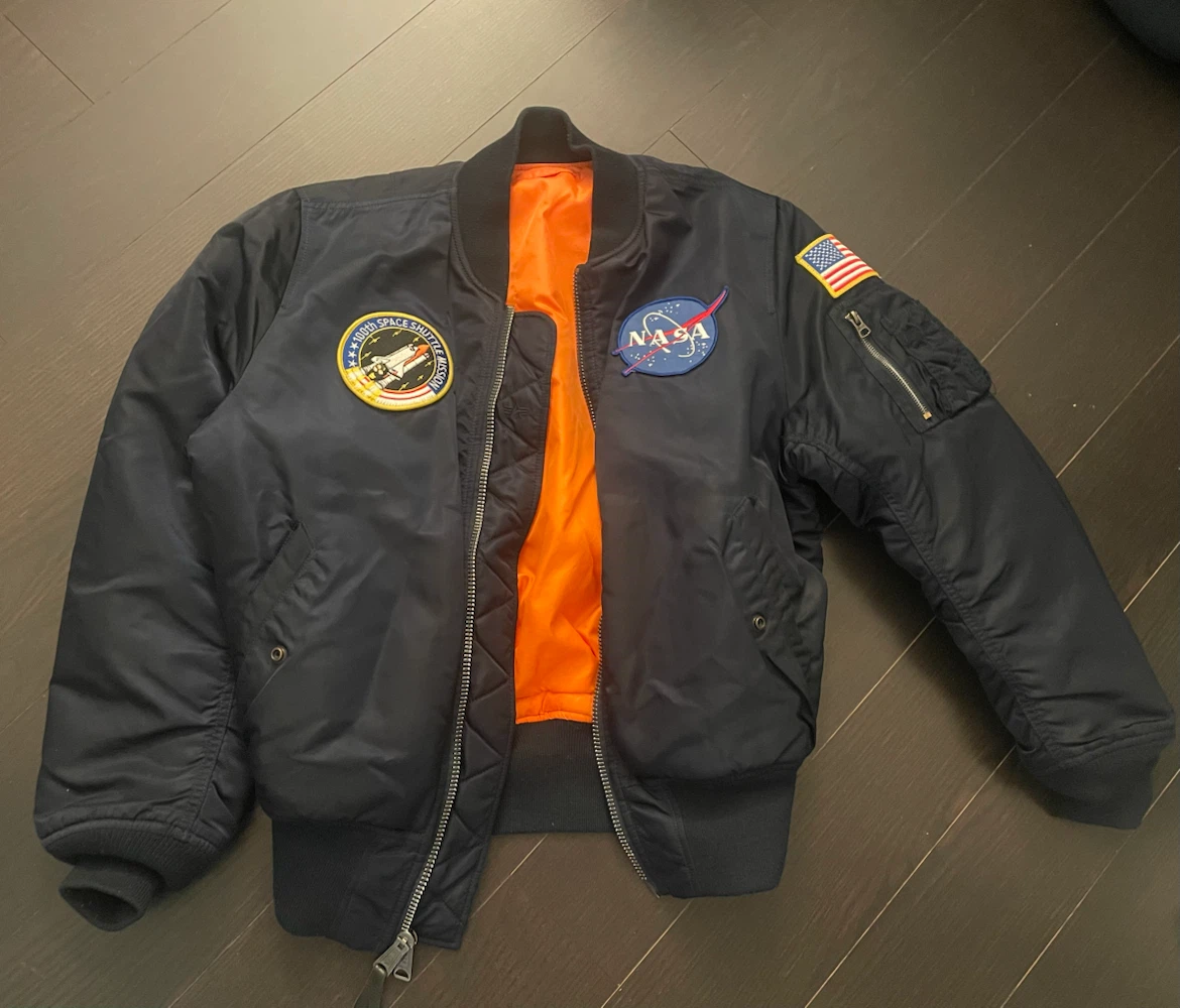 Alpha Industries NASA MA-1 Flight Jacket (Medium)