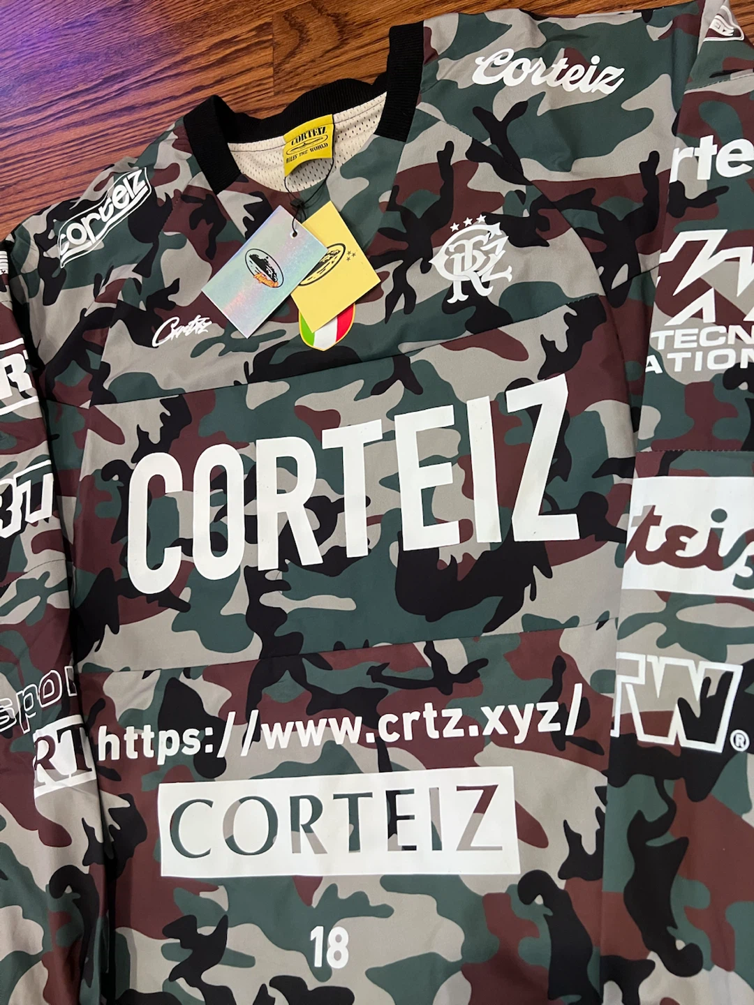Corteiz Camo Sweater With Bags/Tags - photo 2