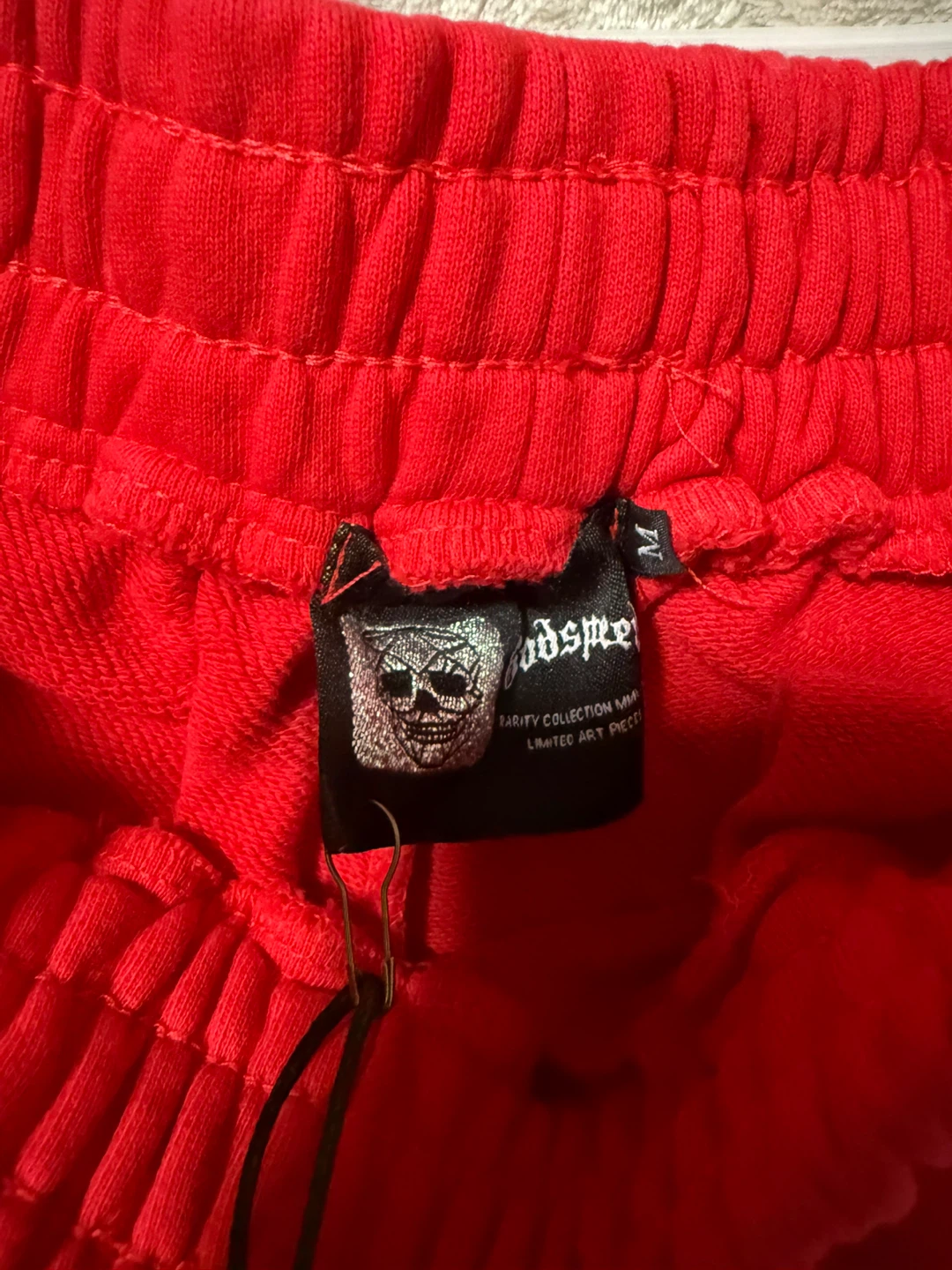 Red Godspeed Shorts Size M - photo 3