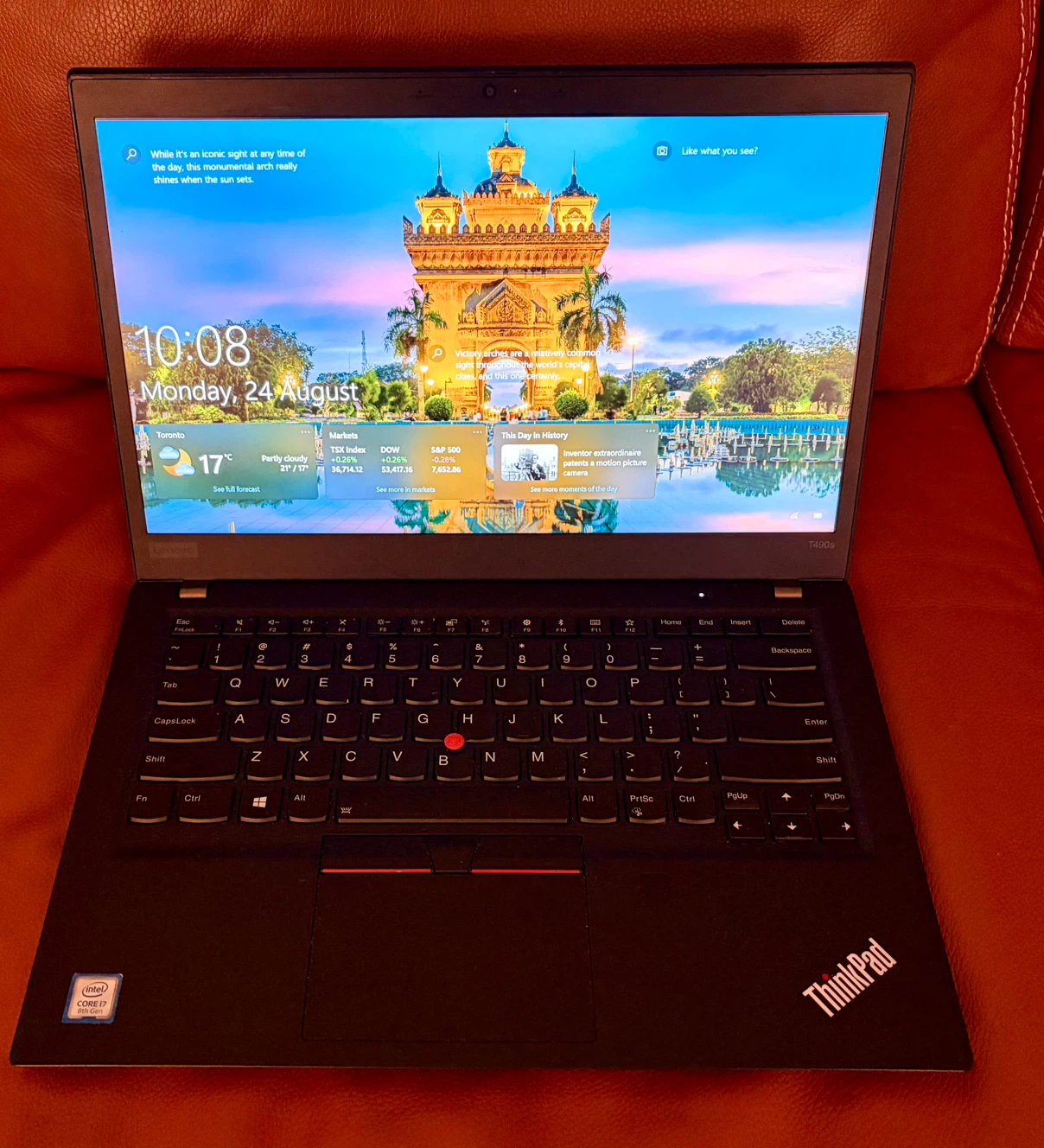 Lenovo Thinkpad T490s - Touchscreen