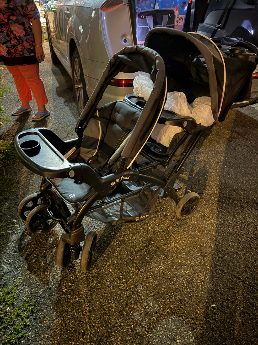 Baby Trend Sit N' Stand Double Stroller