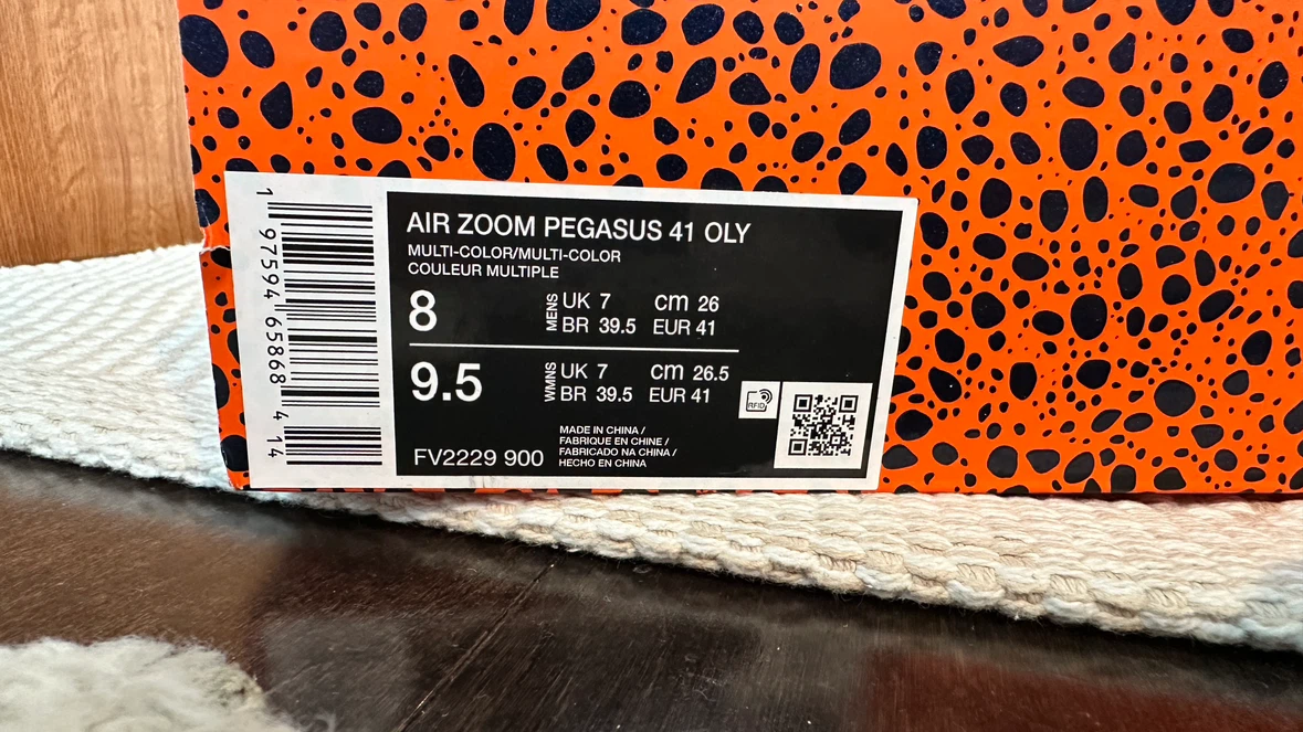 Nike Air Zoom Pegasus 41 Oly Running Shoes - photo 3
