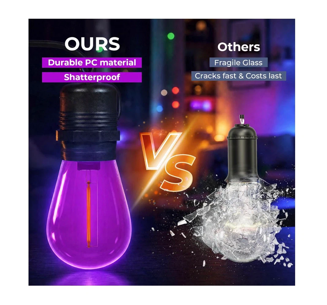 Brand new S14 Orange & Purple Replacement Bulbs - photo 3