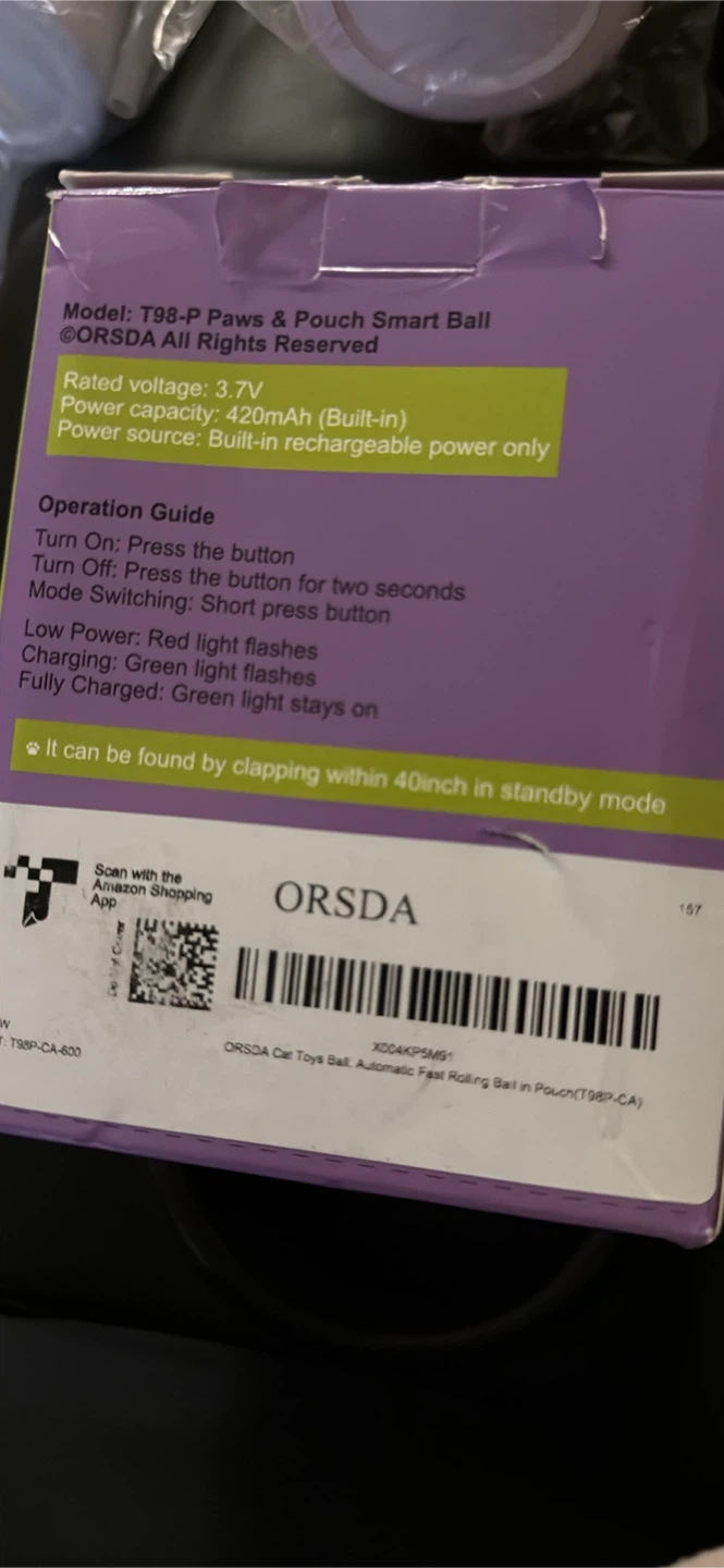 ORSDA Paws & Pouch Smart Ball - photo 3