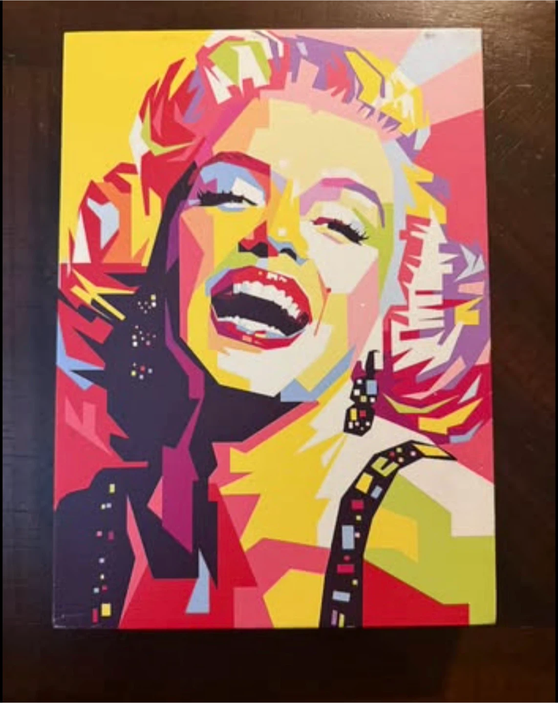 Marilyn Monroe Pop Art Canvas Wall Art – 12” x 16”