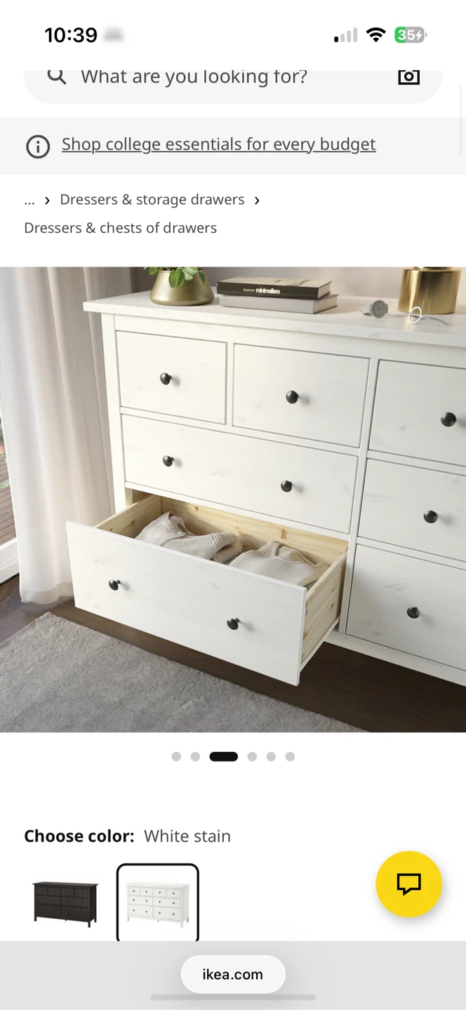 IKEA HEMNES 8-drawer dresser - photo 3