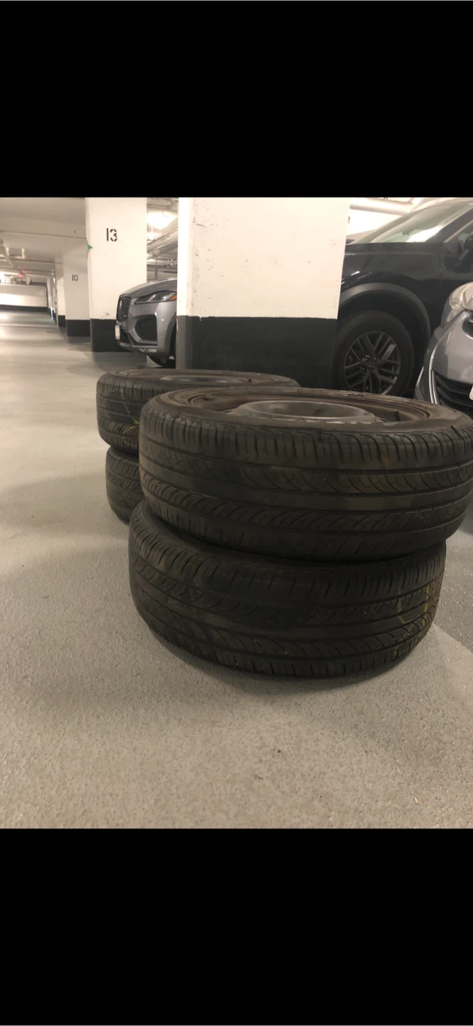 Set of 4 Antares Ingens A1 tires with steel rims - photo 3
