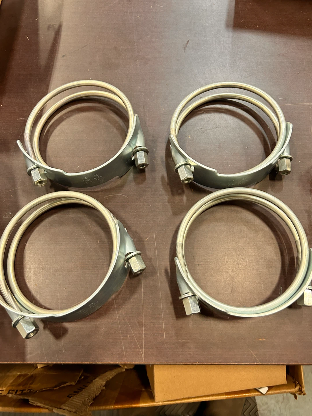 Kanaflex Power Lock 125 (5") Pipe Clamps - Set of 4