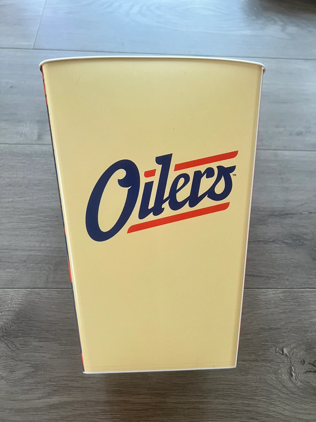NHL Edmonton Oilers Trash Can / Wastebasket - photo 3