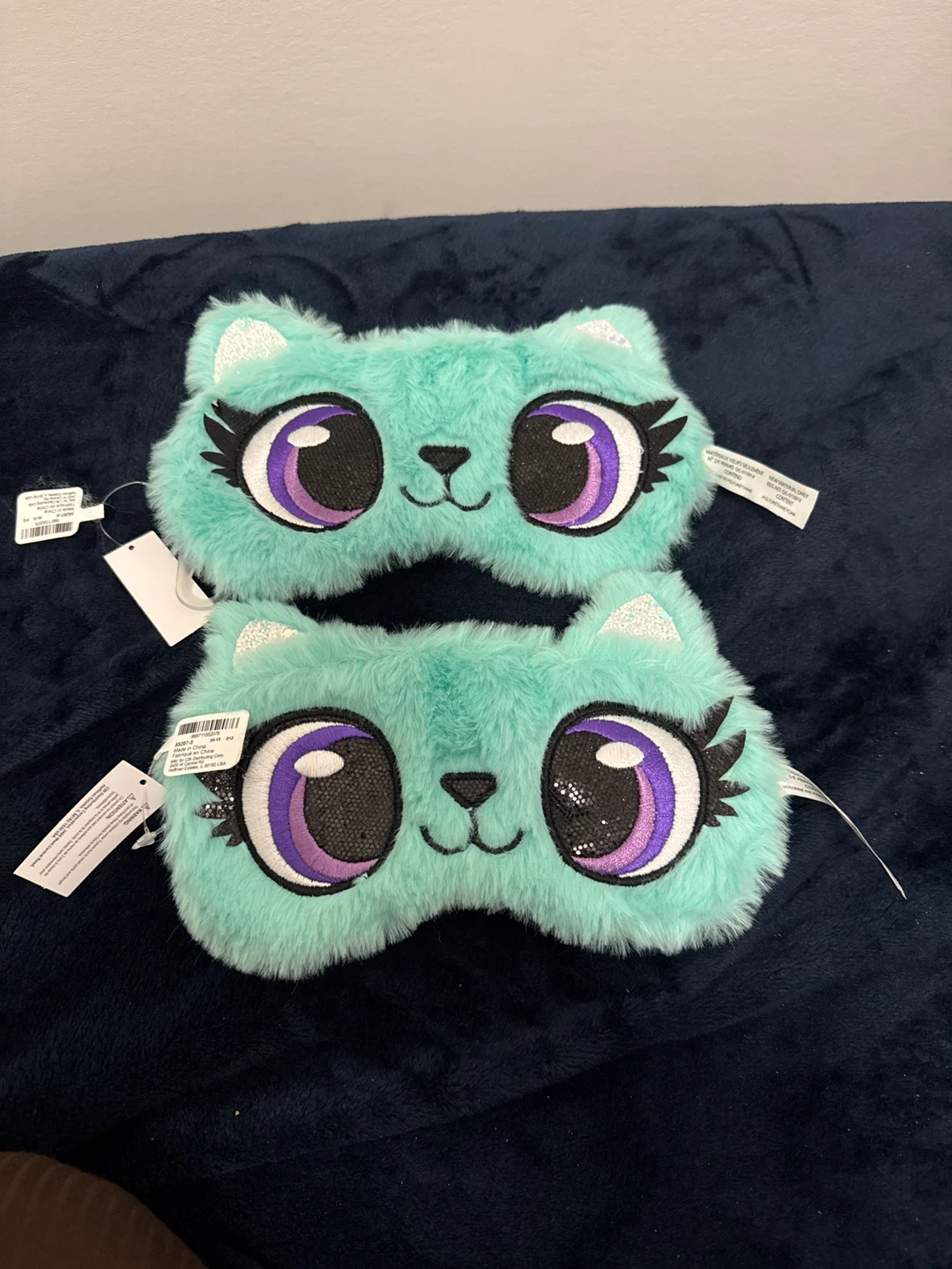 Kids' Plush Cat Sleep Mask ($5 each)