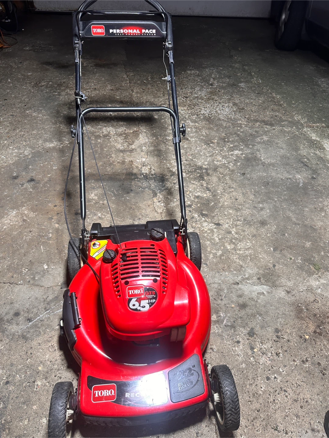 Toro lawn mower