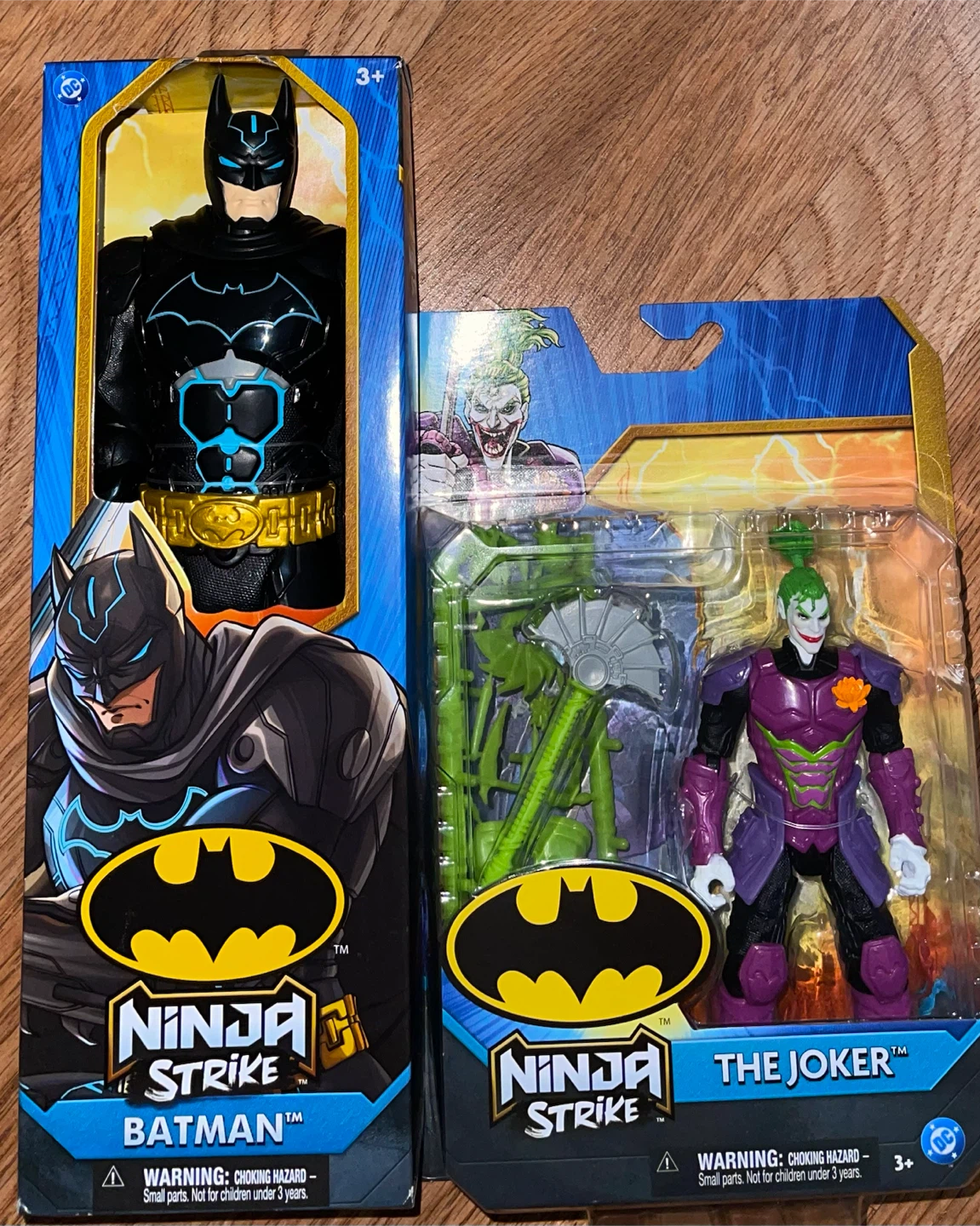 DC Ninja Strike Batman and The Joker Action Figures