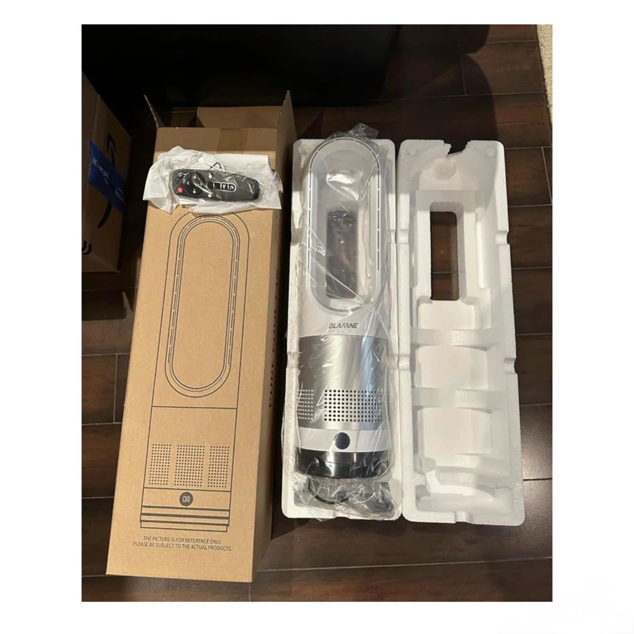 Brand new 22" Bladeless Tower Fan, 10 Speeds Oscillating Fan - photo 3